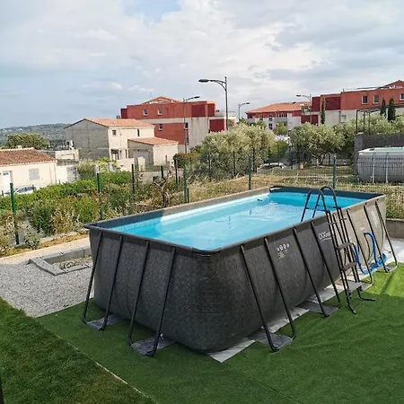 Villa Moderne Sur Les Hauteurs D'aramon *